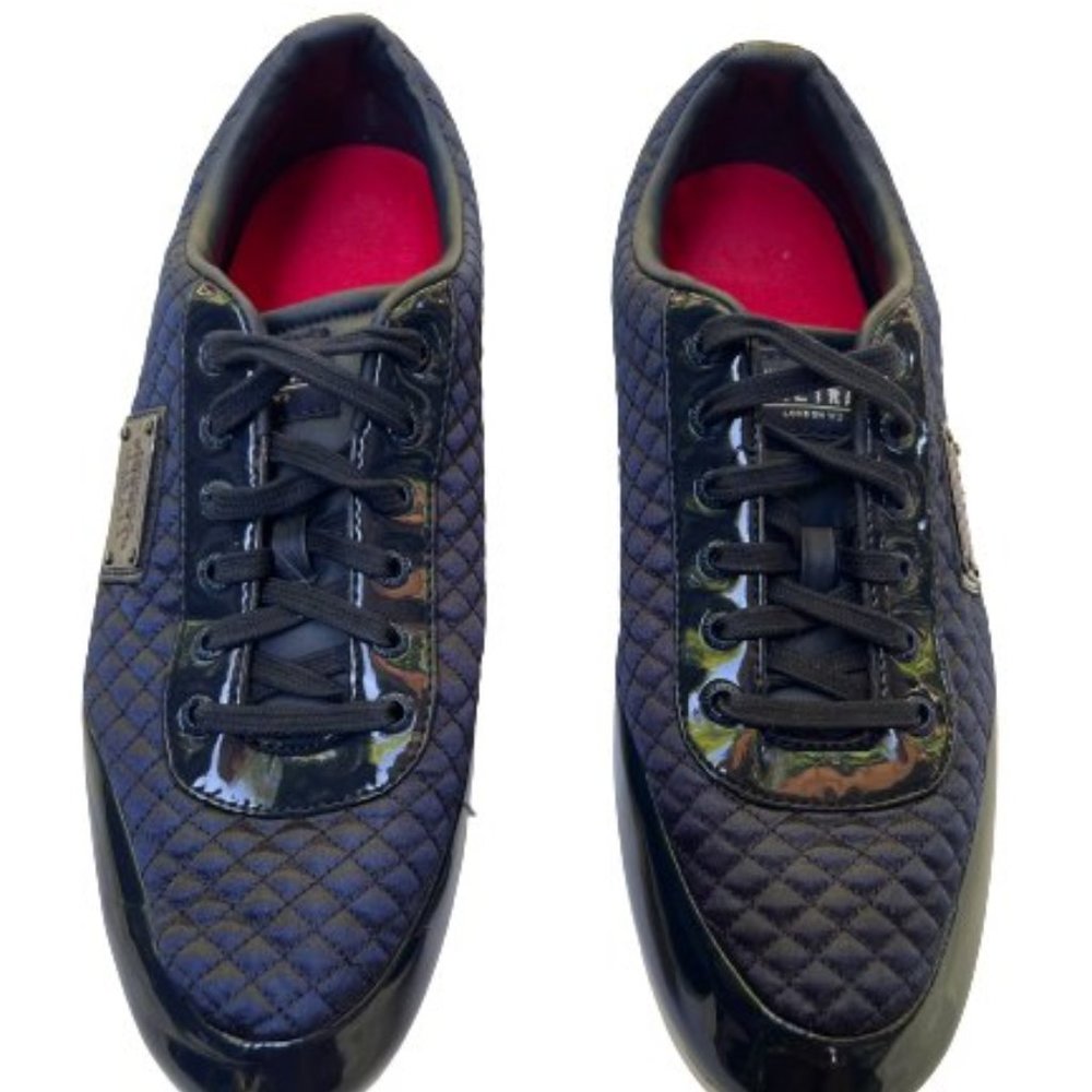 Firetrap Mens Trainers Sports Sneaker 13US Navy Lace Up Low Padded Ankle Collar